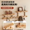 Colgador de Pared, Ganchos de Pared de Madera Maciza, Entrada, Dormitorio, Colgador de Ropa sin Taladro, Colgador para Parte Trasera de Puerta