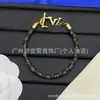 [Novidades Contínuas] Pulseira Cruzada Nova de Alta Qualidade Réplica Lv Letra V com Etiquetas, Artesanato de Ponta Atacado