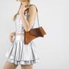 2024 Verão Novo Estilo Ocidental Simples Bolsa de Ombro Casual Commuter Crossbody Bolsa Feminina Moda Commuter Corrente Pequena Bolsa Quadrada