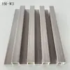 Rejilla Personalizada de Fibra de Bambú WPC Popular Tablero Gran Muralla Impermeable Retardante de Llama Panel de Pared para Fondo de TV Venta al por Mayor