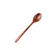 Colher de Madeira, Colher de Cabo Longo Estilo Japonês, Colher da Moda, Colher para Ramen de Madeira de Faia Nanmu, Colher de Sopa, Colher de Café, Colher para Mexer, Colher de Madeira