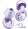 Tapones para los oídos para reducción de ruido, dormir, estudio en dormitorio, reducción de ruido especial de silicona, tapones para los oídos súper insonorizados para ruido de ronquidos, intrauditivos