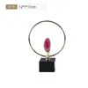 Gran Venta Precio Especial Simple Moderno Accesible Lujo Decoraciones Decorativas de Cristal Habitación Modelo Sala de Estar Mueble de TV Artesanías de Metal
