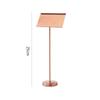 Soporte de anillo para número de mesa de acero inoxidable estilo europeo, soporte para tarjeta de menú de buffet, soporte para tarjeta de mesa, tarjetero