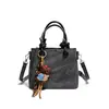 Bolso Retro Transfronterizo para Mujer, Nuevo Bolso Cruzado Tipo Cubeta de Moda Casual, Bolso de Viaje para Mujer, Bolso Cruzado de un Solo Hombro