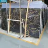 Láminas de Mármol Natural, Muestra Disponible: Travertino de 15*15 en Blanco, Negro, Gris, Marrón, Tonos Oscuros y Claros para Muebles, Cubiertas de Mesa de Comedor y Piedra para Paredes
