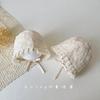 Bonito Sombrero de Corte de Encaje para Bebé Niña Primavera y Otoño Sombrero Fino para Bebé Protección Solar y Sombrilla Niña de Pocos Meses Sombrero de Princesa