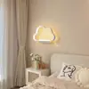 Luminária de cabeceira minimalista, arandela para quarto, luz criativa simples para escada, luz de corredor, luminária de leitura para parede de fundo de sofá com interruptor