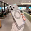 Los bordes ondulados de colores son adecuados para la funda magnética del iPhone 18ProMax de Apple y el soporte 360 del 16Pro