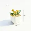 Maceta de rosa de cristal de Zibo, adorno de flor eterna de cristal, manualidad de escritorio, Día de San Valentín, Día de la Madre, Día del Maestro