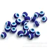 Cuentas de ojo de colores transfronterizas arcilla blanda perforadas redondas cuentas diy pulsera hecha a mano para niños collar cuentas sueltas material venta al por mayor