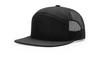 Patrón de Logo de Etiqueta Tejida de Cuero 5 Piezas 6 Piezas 7 Piezas Placa Ligera Gorra de Camionero Americana Gorra de Béisbol Personalización