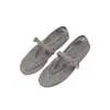 Zapatos Mary Jane para Mujer con Tira Única, Corte de Cielo Estrellado con Pedrería, Malla, Mismo Estilo que Mamá Uva, Modelo Nuevo Primavera 2026