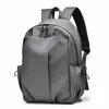 Mochila estudiantil minimalista de gran capacidad transfronteriza, nueva bolsa informal de doble hombro de moda, bolsa para portátil de 15,6 pulgadas con logotipo personalizado