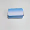 Caja de hojalata personalizada con tapa abatible transfronteriza, Caja pequeña para empaque de regalo, Caja de hierro, Caja de dulces, Caja pequeña de hojalata portátil