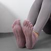 Meias de Cinco Dedos, Meias Profissionais para Esportes e Fitness no Chão, Meias de Pilates, Meias de Yoga Respiráveis, Meias com Dedos Separados, Antiderrapantes