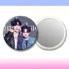 Zhan Cheng Cp Liu Xuan Cheng Zhan Xuan Espejo de Hojalata Espejo de Maquillaje Espejo Portátil Soporte para Conciertos Mercancía de Tiktok Mismo Estilo