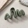 Onda de alta qualidade tubarão clipe grampo de cabelo feminino de volta cabeça updo grampo de cabelo grande grampo de cabelo cocar aperto de cabelo