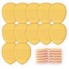 Esponja para dedo pulgar cojín de aire corrector puntas de los dedos zapatillas puntas de los dedos maquillaje abdominal 12 mini cajas de esponjas de maquillaje