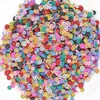 Pegatinas de Rodajas de Arcilla Blanda de Carambola No Porosas para Decoración de Fundas de Teléfono Relleno de Arcilla de Cristal Hecho a Mano DIY Accesorios
