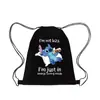 Amazon Nuevo punto punto Bolsa de Hombro con Cordón y Bolsillo Bolsa de Almacenamiento con Cordón Mochila Deportiva Bolsa con Cordón Baloncesto