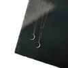 Collar de Luna con Diseño Retro Lindo y Sencillo de Niña Japonesa Cadena para Clavícula de Mujer Collar con Colgante de Luna Creciente de Aleación Fría
