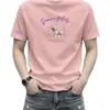 Camiseta de Manga Curta 2026 para Homens, Marca Ins Trendy de Verão, Design Estilo Hong Kong, Top Soltinho de Meia-Manga Trendy de Nicho