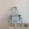 2026 Nova Bolsa de Ombro Simples Versátil para Mulheres, Bolsa de Braço Fashion com Cordão, Bolsa Transversal de Luxo Leve, Bolsa com Design de Nicho