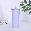 Taza con Popote de Acero Inoxidable 304, Vaso Grande para Hielo de Gran Capacidad, Taza Portátil para Exteriores de Doble Pared con Aislamiento al Vacío