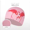 Gorro de Natación para Mujer con Protección para Orejas y Cabello Largo, Talla Grande, Circunferencia de Cabeza Grande, Impermeable, Margarita de Silicona Suave