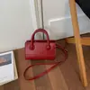 Bolso de mano minimalista de alta gama estilo coreano, bandolera de retazos moderna y versátil, bolso cruzado informal de moda para el día a día