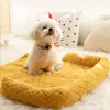 Nido de gato exclusivo transfronterizo para otoño e invierno, alfombrilla antideslizante para mascotas, nido de mascota grueso de felpa, nido de perro, cama para dormir para mascotas al por mayor