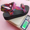 Verano Zapatos de Velcro a Juego de Colores Sandalias de Mujer Tallas Grandes Zapatos 35-42 43