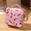 Bolsa quadrada pequena portátil criativa pronta, bolsa de armazenamento para fone de ouvido Bluetooth, porta-moedas para armazenamento de fone de ouvido Bluetooth