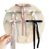 Presilha de Cabelo com Laço de Fita Infantil para Meninas, Presilha Lateral Estilo Princesa Doce, Novo Estilo 2026 Presilha de Cabelo com Fita Acessório de Cabelo