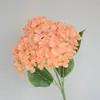 Buket de 5 cabezas estilo europeo flores de hortensia imitación buket vintage hogar flor de seda flor flor artificial flor decorativa flor falsa