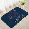 Alfombrillas de Piso Navideñas Populares Personalizables Transfronterizas, Alfombrillas de Piso Navideñas Absorbentes de Agua, Antideslizantes, Resistentes a Manchas, Alfombras de Entrada, Alfombrillas de Piso