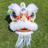 Niños y Adultos 12 pulgadas Espuma Danza del León Accesorios Cabeza de León Accesorios de Performance de Danza del León Foshan Xingmaitebao