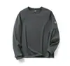 Camiseta base de manga larga para hombre, de malla tipo panal, corte 3D, elástica, transpirable, de secado rápido, suelta, deportiva 13461