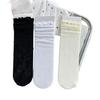 Calcetines finos de encaje de malla estilo JK japonés para mujer, calcetines de media caña con corazón de patrón oscuro hueco de malla exterior, calcetines holgados