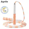 Deli F4140 Cuerda para Saltar Anganet Slub PE Cuerda Ajustable para Saltar Ejercicio Estudiantil Deportes Cuerda para Saltar Fitness del Hogar