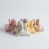 Bolsa de Joyería de Cuero Imitación Microfibra Bolsa con Solapa Bolsa para Dulces de Boda Bolsa con Cordón para Collares Aretes Joyería Bolsa para Audífonos Bolsa de Terciopelo de Microfibra