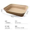 Suministros para mascotas caja de arena desechable para gatos diseño simple pulpa ecológica degradable recubrimiento a prueba de fugas para fácil uso