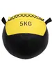 Entrenamiento con Pelota de Fitness de Gravedad Ponderada Sólida Yoga Suave Balón Medicinal Balón de Pared Fitness Goma Cintura y Abdomen Detalles