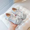 Zapatos Infantiles de Velcro Estilo Princesa para Niñas Zapatos de Piel Nueva Colección Primavera/Otoño 2026 Suela Suave Zapatos para Niñas Pequeñas y Bebés Versátiles