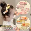 Pegatinas de flequillo de dibujos animados estilo coreano para bebés, pegatinas mágicas no dañinas para niñas, pegatinas para el cabello lindas y versátiles, herramienta para peinar el cabello, accesorio para el cabello