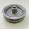 Polia da caixa de câmbio micro-enxadradora peças de enxadadora rotativa para máquinas agrícolas carrinho de mão carrinho de frango polia de correia de canal duplo