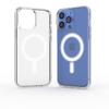 Funda Magnética para Teléfono Móvil Apple 16 iPhone14 Funda Magnética Transparente para Teléfono Móvil Apple 13 Carcasa Magnética Apple 15