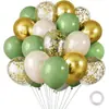 Conjunto de Balões de Látex com Lantejoulas 30 Peças Fronteiriço Amazon Festa de Aniversário Layout Decoração de Casamento Balões Espessados