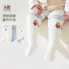 Calcetines Largos para Bebé Otoño e Invierno Engrosados de Coral Polar Calcetines Hasta la Rodilla para Recién Nacido Puño Flojo Dibujos Animados Calcetines Altos para Bebé Sin Costuras